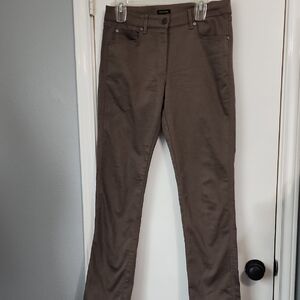 "ESCADA" Tobaco Brown Stretch Jean Sz 40 (8)